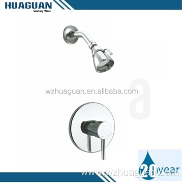 Brass concealed shower mixers faucets for bathroom
